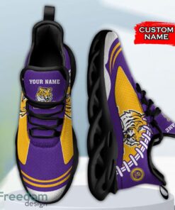 LSU Tigers NCAA Max Soul Shoes Big Logo And Custom Name Sneakers For Men Women Product Photo 3