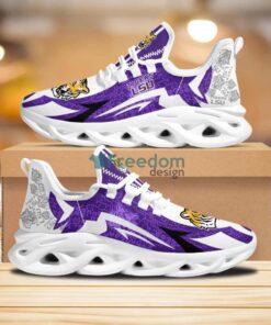 LSU Tigers Symbol Geometric Pattern Max Soul Shoes New Sneaker
