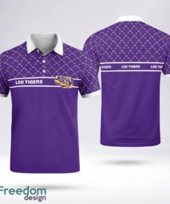LSU Tigers Team Logo Polo Shirt New For Men Women Fans