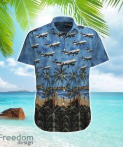 Lufthansa Airbus A330-300 Hawaiian Shirt Beach Shirt Summer Holiday Gift