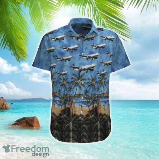 Lufthansa Airbus A330-300 Hawaiian Shirt Beach Shirt Summer Holiday Gift Product Photo 1