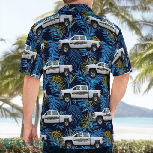 Madison County Sheriff's Office Montana Summer Hawaiian Shirt Product Photo 2