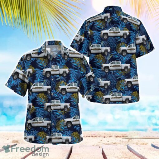 Madison County Sheriff's Office Montana Summer Hawaiian Shirt Product Photo 1