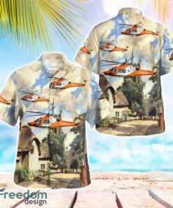 Magpas Air Ambulance Helicopter AgustaWestland AW-169 3D Summer Aloha Hawaiian Shirt