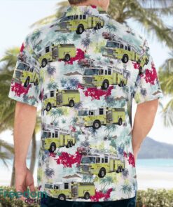 Maine Lewiston Fire Department Tropical 3D Hawaiian Shirt Gift For Summer Product Photo 4