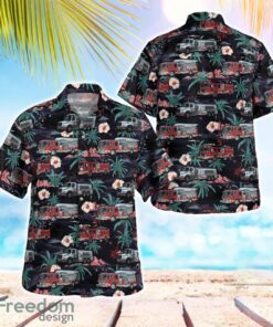 Malabar, Brevard County, Malabar Fire Department Tropical 3D Hawaiian Shirt Gift For Summer