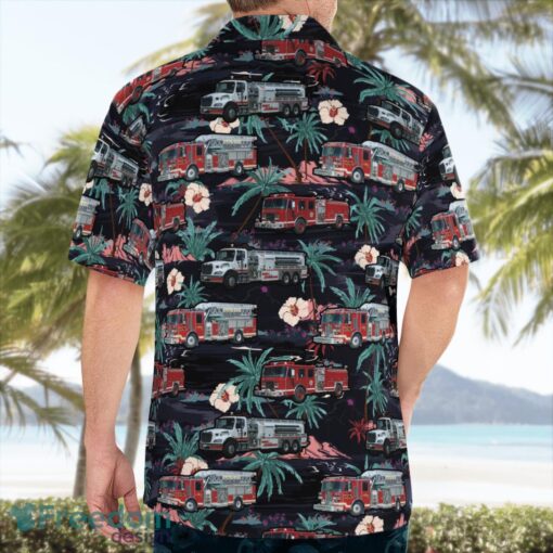 Malabar, Brevard County, Malabar Fire Department Tropical 3D Hawaiian Shirt Gift For Summer Product Photo 4