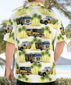 Malvern, Pennsylvania, East Whiteland Fire Company Station 5 Beach Hawaiian Shirt Product Photo 2