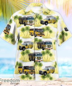 Malvern, Pennsylvania, East Whiteland Fire Company Station 5 Beach Hawaiian Shirt Product Photo 3