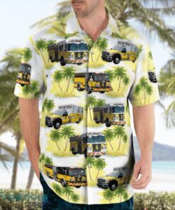 Malvern, Pennsylvania, East Whiteland Fire Company Station 5 Beach Hawaiian Shirt Product Photo 4