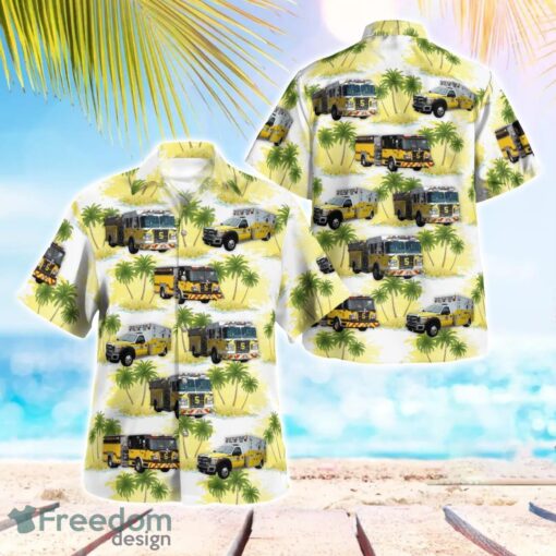 Malvern, Pennsylvania, East Whiteland Fire Company Station 5 Beach Hawaiian Shirt Product Photo 1