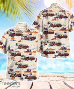 Manatee County, Florida, Bradenton Fire Department Beach Hawaiian Shirt