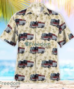 Manchester Fire Department, New Hampshire Hawaiian Shirt Gift For Summer Vacation Product Photo 2