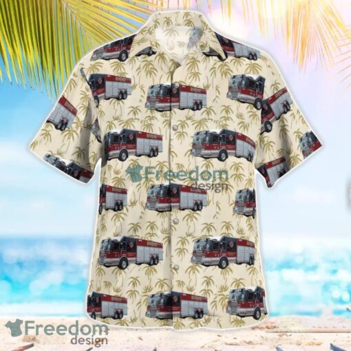 Manchester Fire Department, New Hampshire Hawaiian Shirt Gift For Summer Vacation Product Photo 2