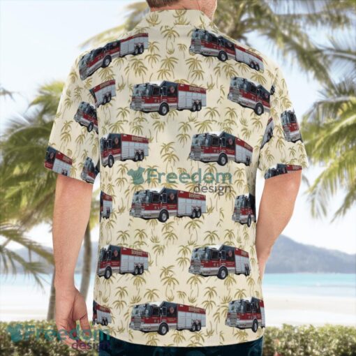 Manchester Fire Department, New Hampshire Hawaiian Shirt Gift For Summer Vacation Product Photo 4