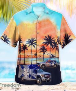 Manhattan, Kansas, Riley County EMS Hawaiian Shirt Men Women Beach Shirt Product Photo 3