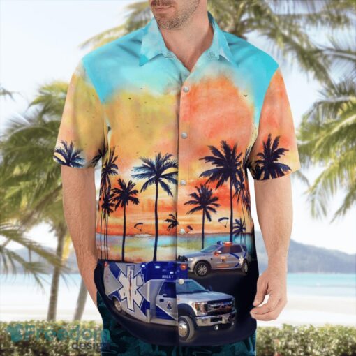 Manhattan, Kansas, Riley County EMS Hawaiian Shirt Men Women Beach Shirt Product Photo 4