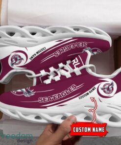 Manly Sea Eagles NRL Max Soul Shoes Sneakers Sport Gift For Fans Running Shoes Custom Name Product Photo 3