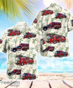 Mansfield Texas Fire Department Aloha Hawaiian Shirt