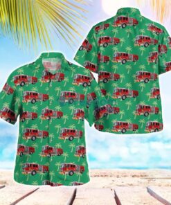 Marietta Fire Department, Georgia Hawaiian Shirt Gift For Summer Vacation