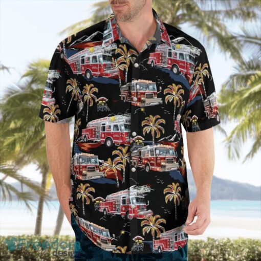 Marion County Fire Rescue, Florida Hawaiian Shirt Beach Summer Gift Product Photo 4