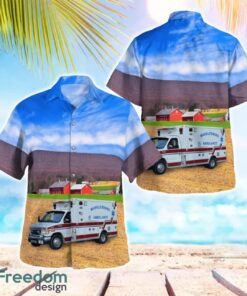 Marklesburg, Pennsylvania, Marklesburg EMS Hawaiian Shirt Men Women Beach Shirt