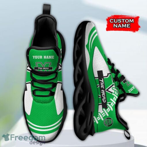 Marshall Thundering Herd NCAA Max Soul Shoes Big Logo And Custom Name Sneakers For Men Women Product Photo 3