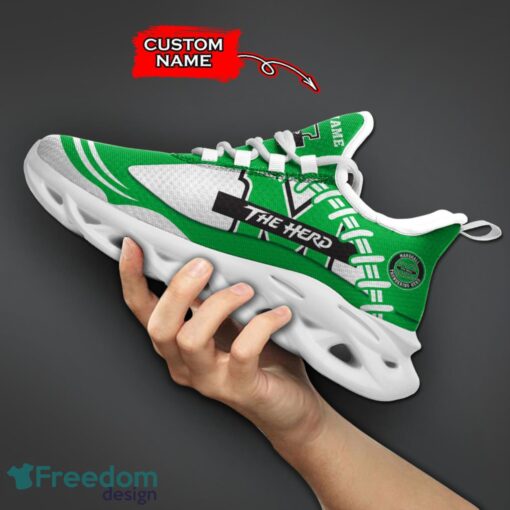 Marshall Thundering Herd NCAA Max Soul Shoes Big Logo And Custom Name Sneakers For Men Women Product Photo 5