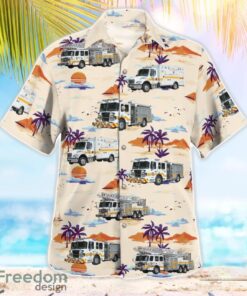 Maryland, Arminger Fire Company Station 30 Beach Hawaiian Shirt Product Photo 3