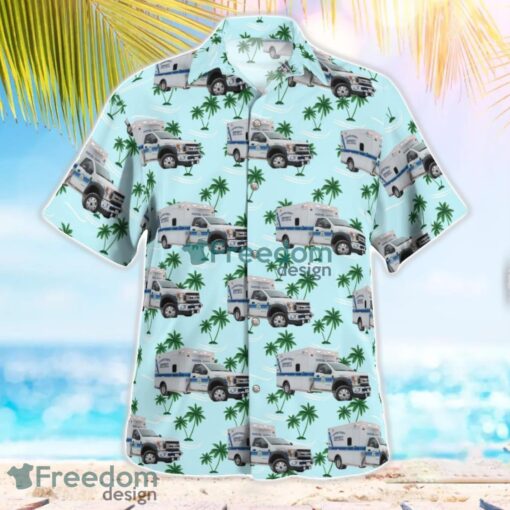 Maryland Harford County EMS Ambulance Hawaiian Shirt Gift For Summer Vacation Product Photo 2