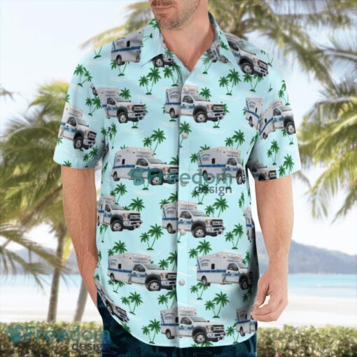 Maryland Harford County EMS Ambulance Hawaiian Shirt Gift For Summer Vacation Product Photo 3