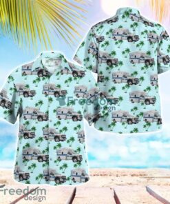 Maryland Harford County EMS Ambulance Hawaiian Shirt Gift For Summer Vacation