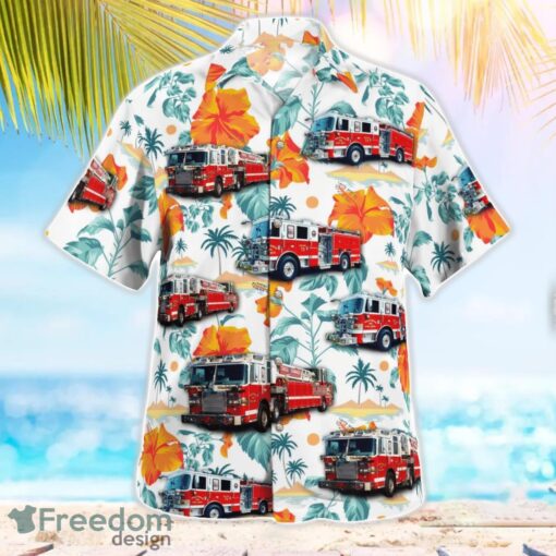 Maryland Hollywood Volunteer Fire Department Hawaiian Shirt Beach Shirt Summer Holiday Gift Product Photo 2