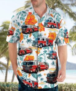 Maryland Hollywood Volunteer Fire Department Hawaiian Shirt Beach Shirt Summer Holiday Gift Product Photo 3