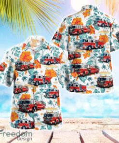 Maryland Hollywood Volunteer Fire Department Hawaiian Shirt Beach Shirt Summer Holiday Gift