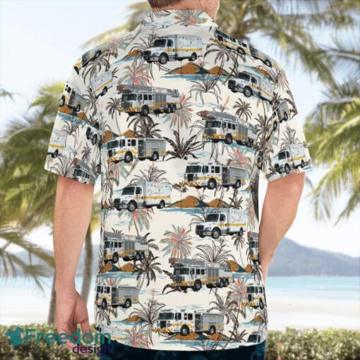 Maryland, Jessup Volunteer Fire Company Station 29 Hawaiian Shirt Summer Beach Gift Product Photo 2