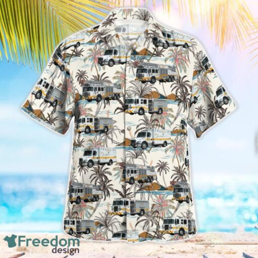 Maryland, Jessup Volunteer Fire Company Station 29 Hawaiian Shirt Summer Beach Gift Product Photo 3