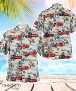 Maryland, Odenton Volunteer Fire Company Station 28 Beach Hawaiian Shirt