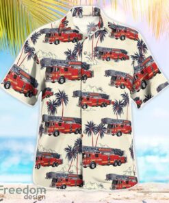 Maryland Sandy Spring Volunteer Fire Department Tropical 3D Hawaiian Shirt Gift For Summer Product Photo 2