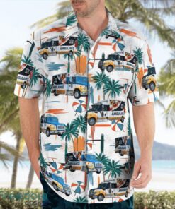 Maryland, Smithsburg EMS Tropical 3D Hawaiian Shirt Gift For Summer Product Photo 3