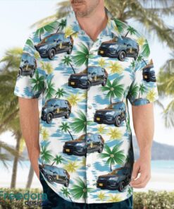 Maryland State Police Ford Police Interceptor Utility Tropical 3D Hawaiian Shirt Gift For Summer Product Photo 3