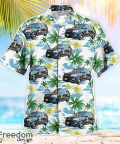 Maryland State Police Ford Police Interceptor Utility Tropical 3D Hawaiian Shirt Gift For Summer Product Photo 4