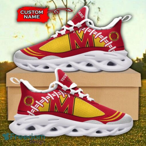 Maryland Terrapins NCAA Max Soul Shoes Big Logo And Custom Name Sneakers For Men Women Product Photo 2