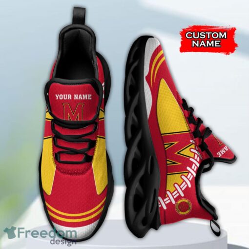 Maryland Terrapins NCAA Max Soul Shoes Big Logo And Custom Name Sneakers For Men Women Product Photo 3