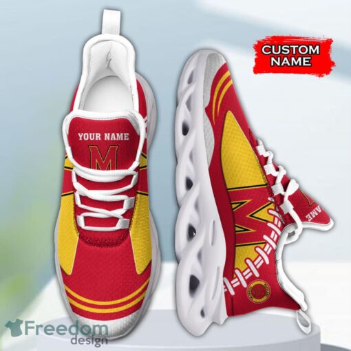 Maryland Terrapins NCAA Max Soul Shoes Big Logo And Custom Name Sneakers For Men Women Product Photo 4