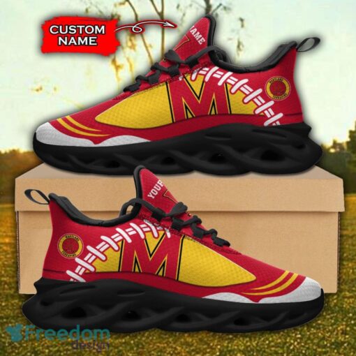 Maryland Terrapins NCAA Max Soul Shoes Big Logo And Custom Name Sneakers For Men Women Product Photo 1