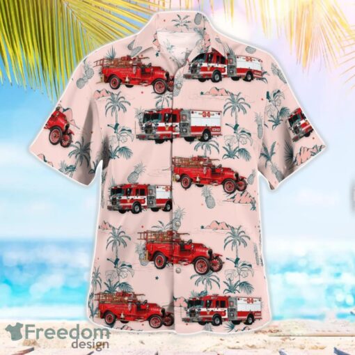 Maryland, Violetville Volunteer Fire Company Station 34 Hawaiian Shirt Men Women Beach Shirt Product Photo 3