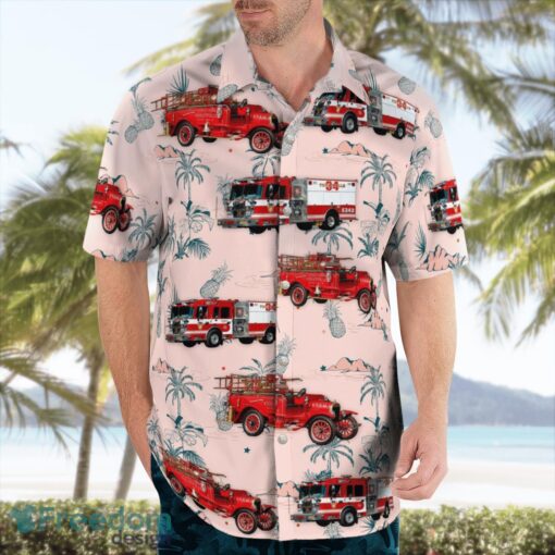 Maryland, Violetville Volunteer Fire Company Station 34 Hawaiian Shirt Men Women Beach Shirt Product Photo 4