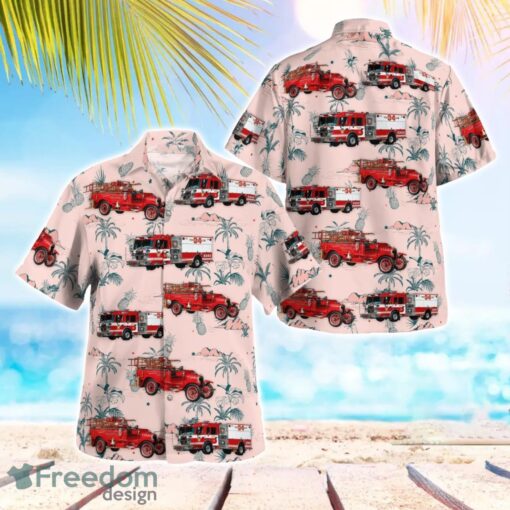 Maryland, Violetville Volunteer Fire Company Station 34 Hawaiian Shirt Men Women Beach Shirt Product Photo 1