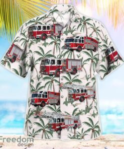 Massachusetts, Worcester Fire Department Hawaiian Shirt Summer Beach Gift Product Photo 2